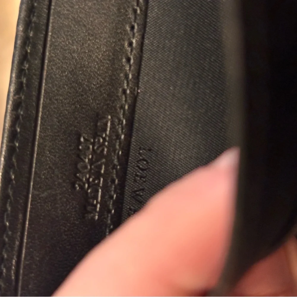 Loewe Men’s Black Anagram Bi-Fold Wallet NEW FULL INCLUSION